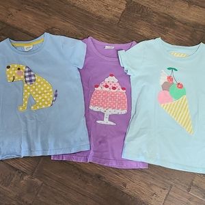 Mini boden lot short sleeve shirts size 7-8